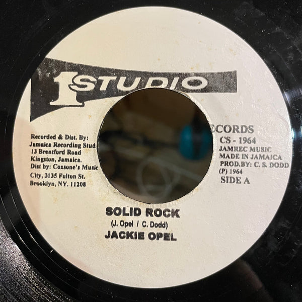JACKIE OPEL / JACKIE & HORTENSE [Solid Rock / Stay By Me]