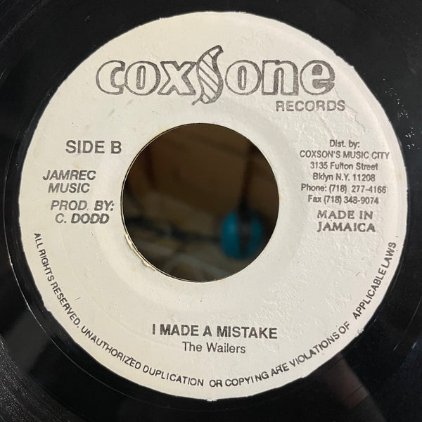 JACKIE & DOREEN / THE WAILERS [The Vow / I Made A Mistake]