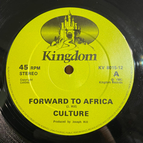 CULTURE [Forward To Africa]