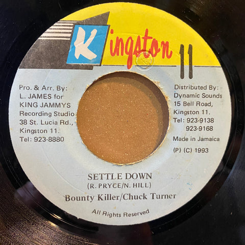 BOUNTY KILLER & CHUCK TURNER [Settle Down]