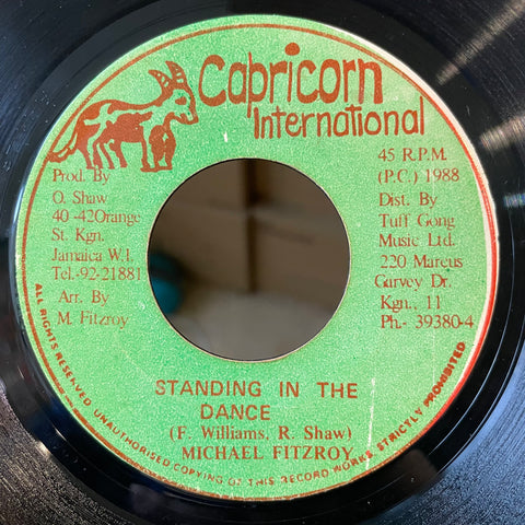 MICHAEL FITZROY [Standing In The Dance]