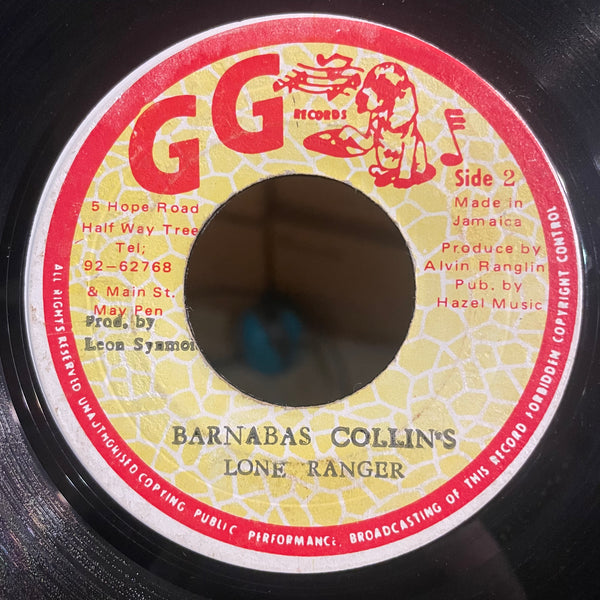 LONE RANGER [Barnabas Collins]