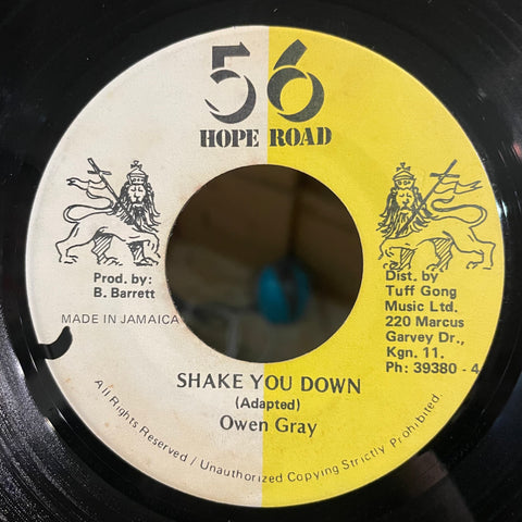 OWEN GRAY [Shake You Down]
