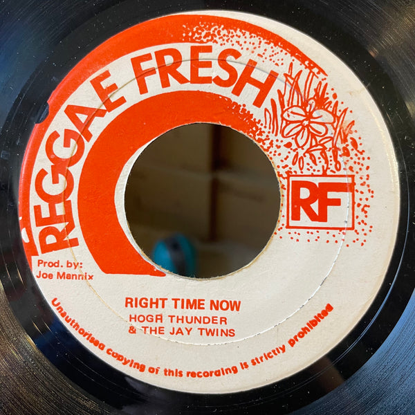 HOGA THUNDER & THE JAY TWINS [Right Time Now]