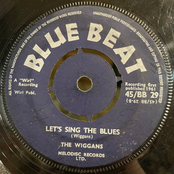 WIGGANS [Let's Sing The Blues / Rock Baby ]