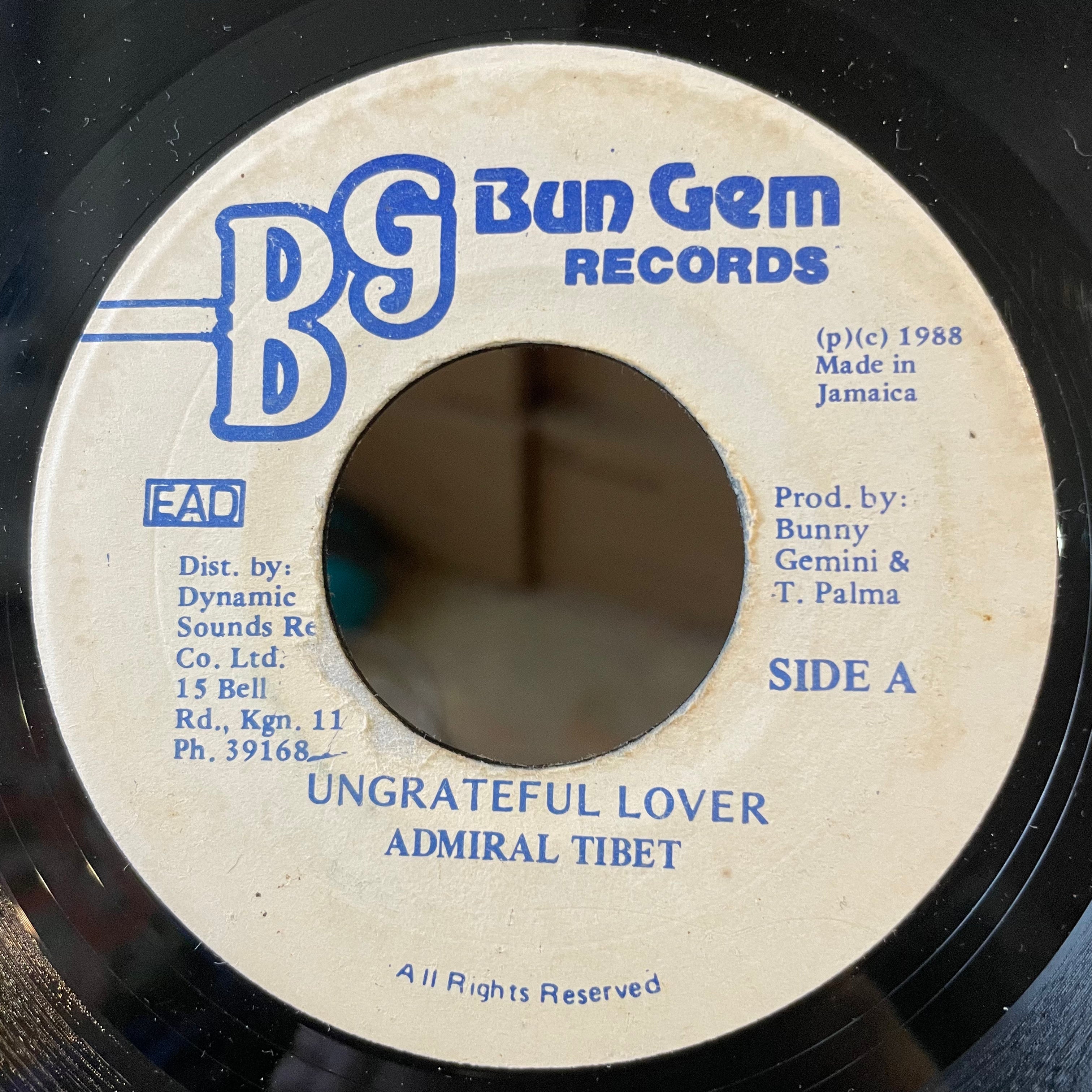 ADMIRAL TIBBETT [Ungrateful Lover]