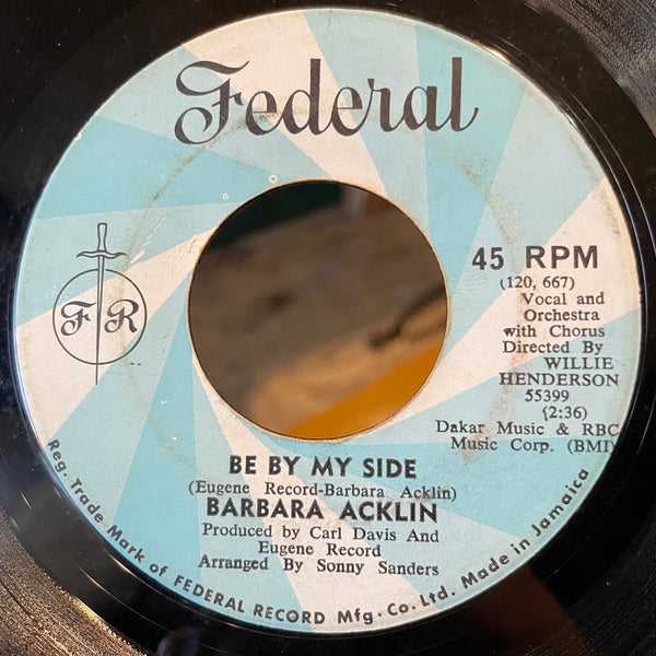 BARBARA ACKLIN [Am I The Same Girl / Be By My Side]