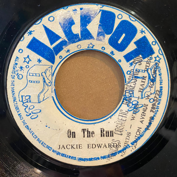 JACKIE EDWARDS [Your Eyes Are Dreaming  / On The Run]