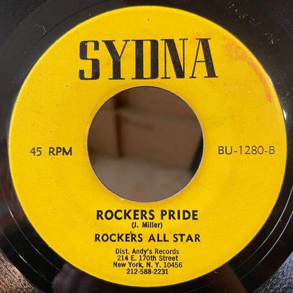 JACOB MILLER / ROCKERS ALL STARS [Baby I Love You So / Rockers Pride]