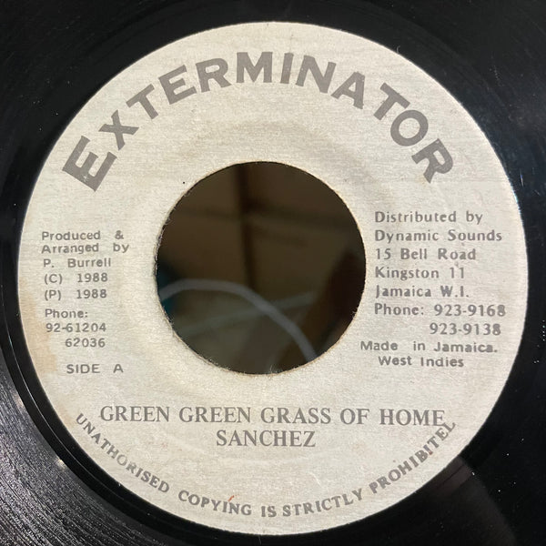 SANCHEZ [Green Green Grass Of Home]