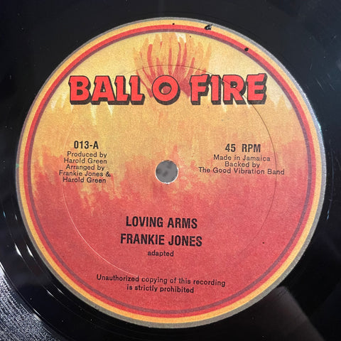 FRANKIE JONES [Loving Arms]