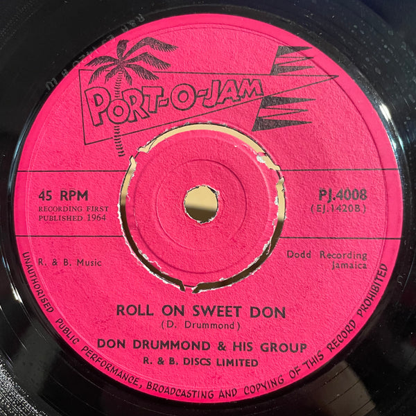 DON DRUMOND / CORNELL & DIMPLES [Roll On Sweet Don / Jericho Road]