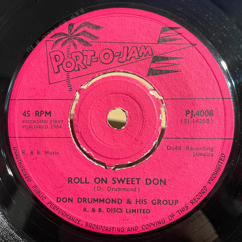 DON DRUMOND / CORNELL & DIMPLES [Roll On Sweet Don / Jericho Road]