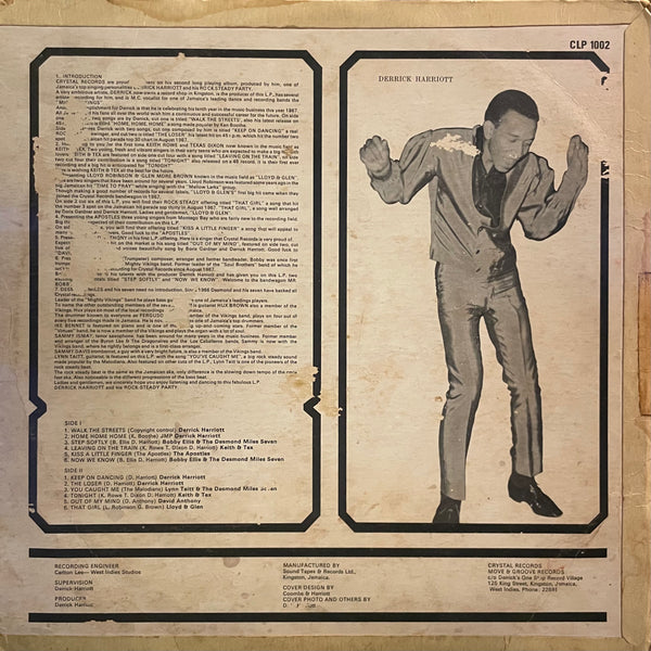 DERRICK HARRIOTT [Rock Steady Party]