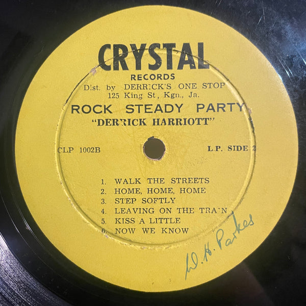 DERRICK HARRIOTT [Rock Steady Party]