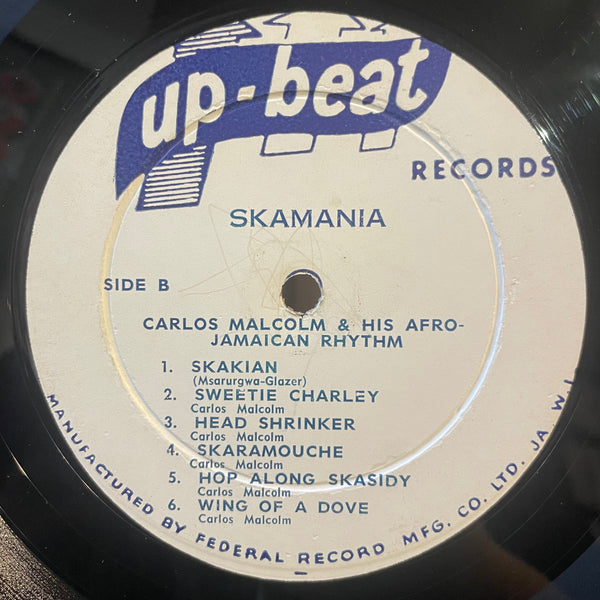 CALROS MALCOM AND HIS AFRO JAMAICAN BEATS [Ska Mania]