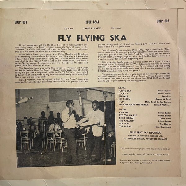 V.A. (PRINCE BUSTER, SKATALITES, THE MAYTALS, ETC...) [Fly Flying Ska]