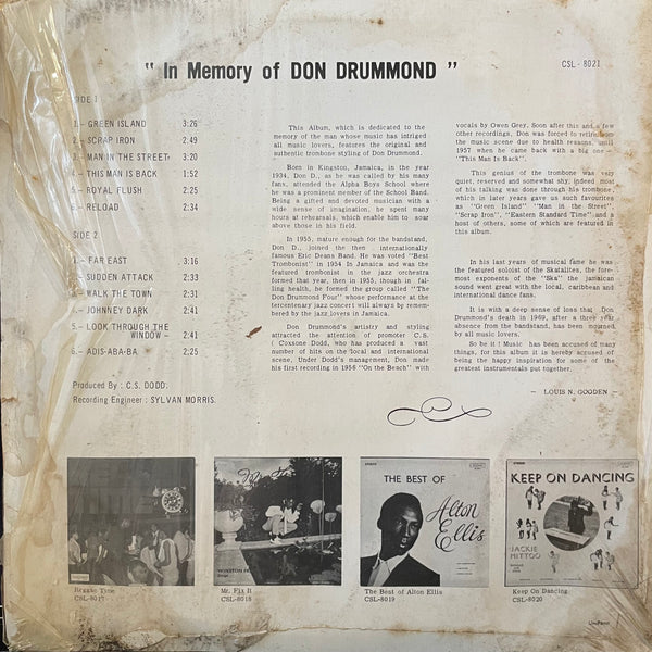 DON DRUMMOND [In Memory Of Don Drummond]