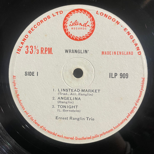 EARNEST RANGLIN [Wranglin']