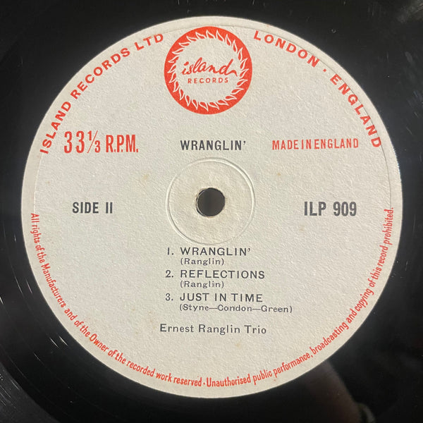 EARNEST RANGLIN [Wranglin']