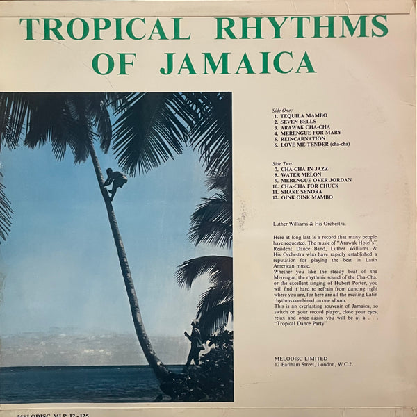 LUTHER WILLIAMS AND THE ORCHESTRA [Tropical Rhythms Of Jamaica]