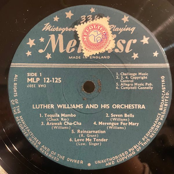 LUTHER WILLIAMS AND THE ORCHESTRA [Tropical Rhythms Of Jamaica]