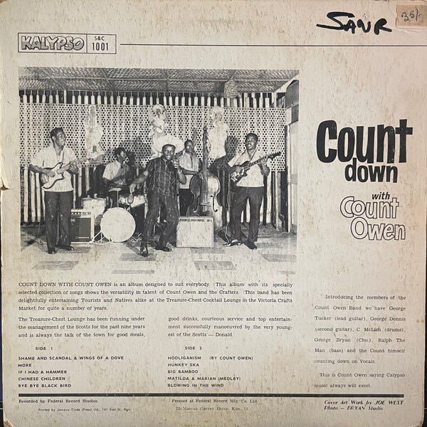 COUNT OWEN [Count Down With Count Owen]