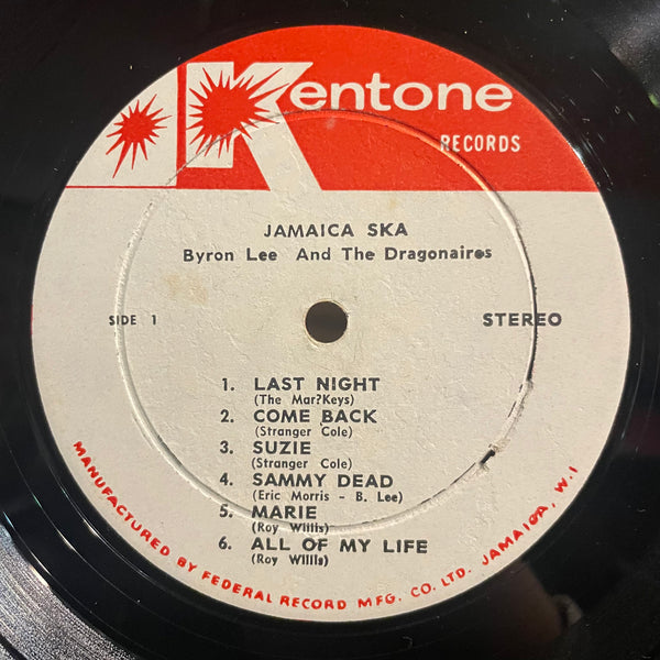 BYRON LEE AND THE DRAGONAIRES [Plays Jamaica Ska]