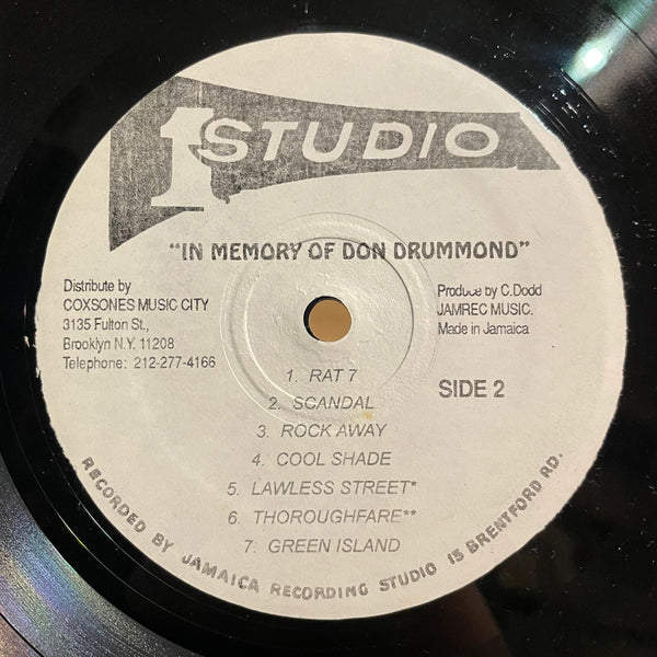 DON DRUMMOND [In Memory Of Don Drummond]