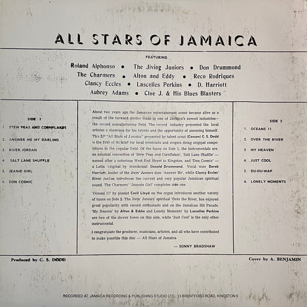 V. A. (DON DRUMMOND. CLANCY ECCLES. ALTON & EDDIE. LASCELLS PERKINS) [All Star Top Hits]