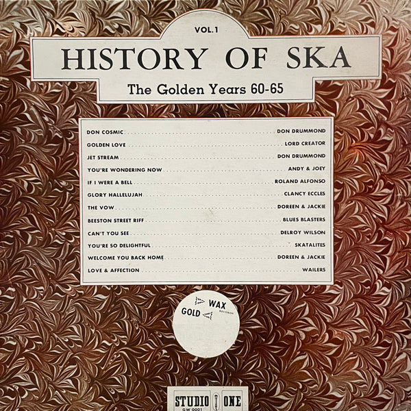 V. A. LORD CREATOR, DOREEN & JACKIE, DON DRUMMOND.... [History Of Ska Vol. 1]