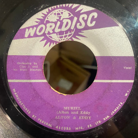 ALTON & EDDIE / CLUE J & HIS BLUES BLASTERS [Muriel / Silky]