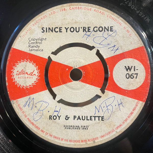 ROY & PAULETTE [Have You Seen My Baby / Since You've Gone]