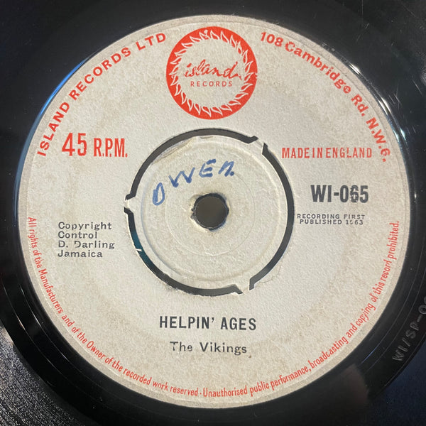 VIKINGS [Hallelujah / Helpin' Ages]