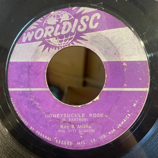 ROY & MILLIE [Honey Suckle Rose / Dearest Love]