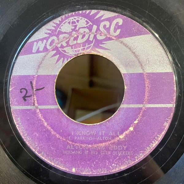 ALTON AND EDDY [I Am Never Gonna Cry / I Know It All]