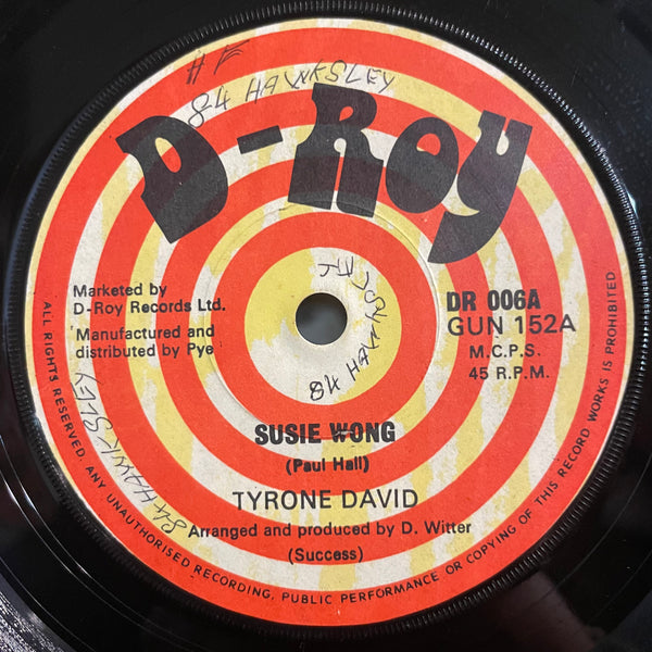 TYRONE DAVID [Susie Wong]