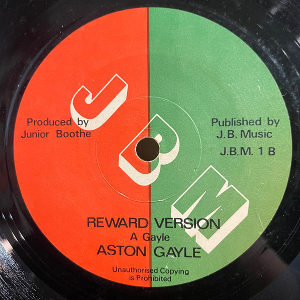 ASTON GAYLE [There Is A Reward]