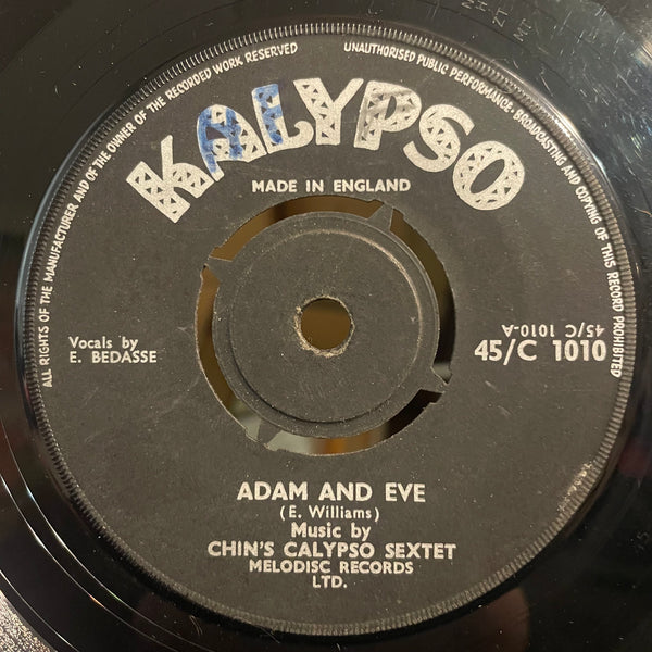 CHINS CALYPSO SEXTET [Adam & Eve / Not Me Again]