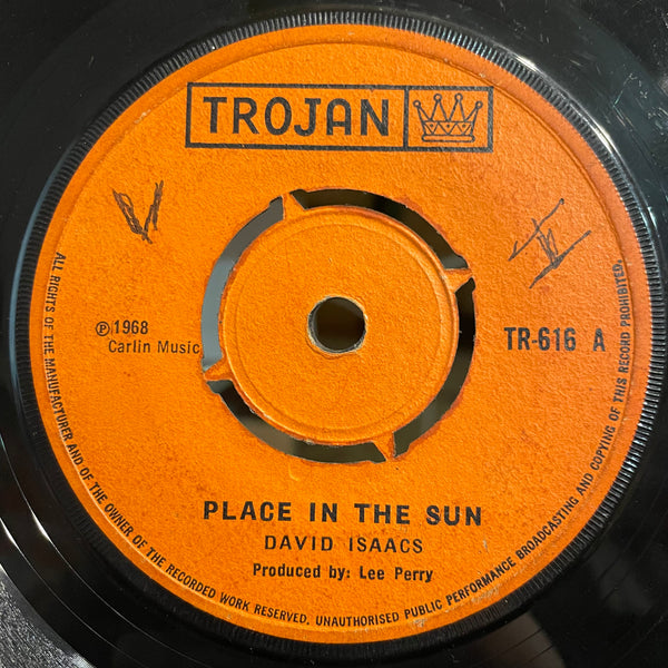 DAVID ISAACS / UPSETTERS ALL STARS [Place In The Sun / Handy Cap]