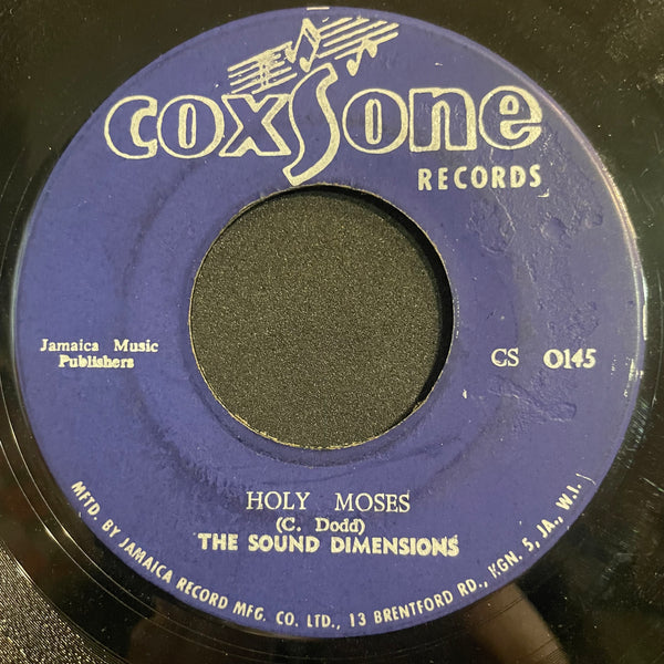 SOUND DIMENSION / COUNT MACHUKI & SOUND DIMENSION  [Holy Moses /  More Scorcher]