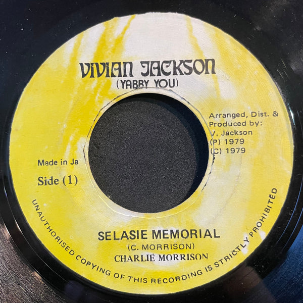 CHARLIE MORRISON [Selasie Memorial]