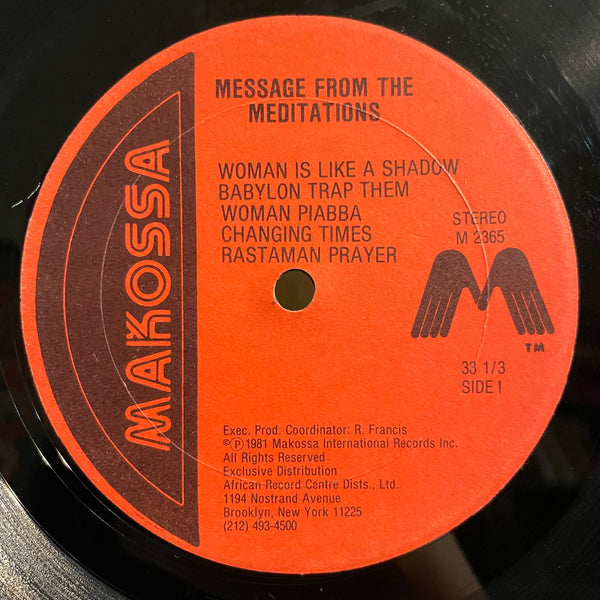 THE MEDITATIONS [Message From The Meditations]