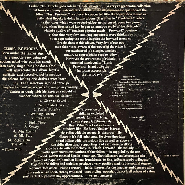 CEDRIC IM BROOKS [Flash Forward]