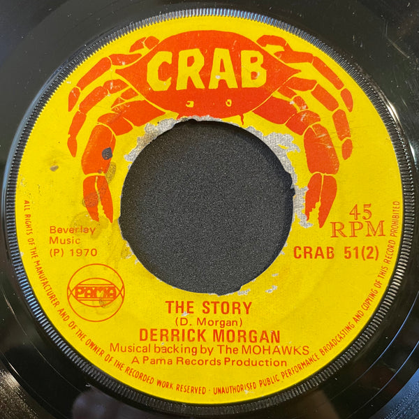 DERRICK & NAOMI / DERRICK MORGAN [I Wish I Was An Apple / Around Corner]