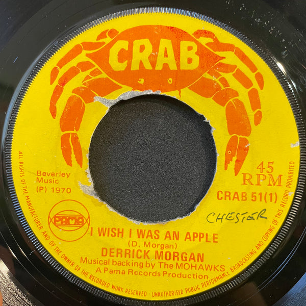 DERRICK & NAOMI / DERRICK MORGAN [I Wish I Was An Apple / Around Corner]