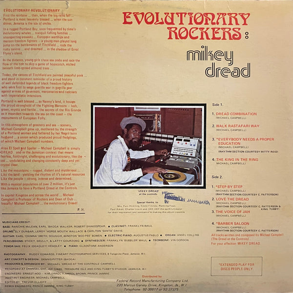 MIKEY DREAD [Evolutionary Rockers]