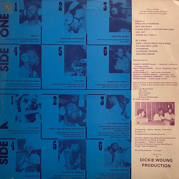 THE FABULOUS FIVE INCORPORATED [F F One]