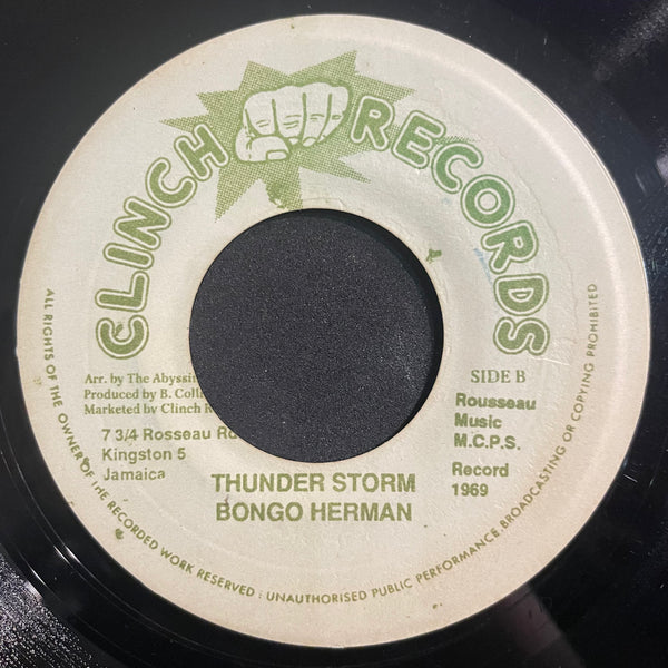 ABYSSINIANS / BONGO HERMAN [Sattamassagana / Thunder Storm]