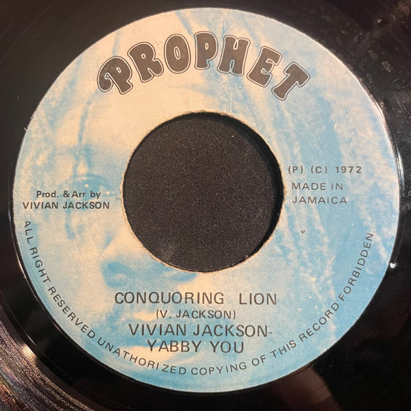 VIVIAN JACKSON [Conquering Lion]
